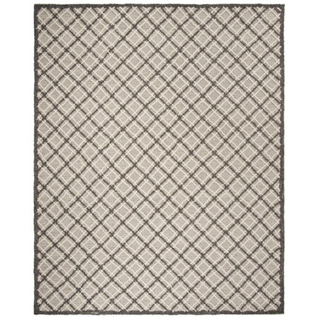 Safavieh 2 ft. 3 in. x 4 ft. Trace Contemporary Accent Area Rug Dark Grey & Light Grey TRC251G-24